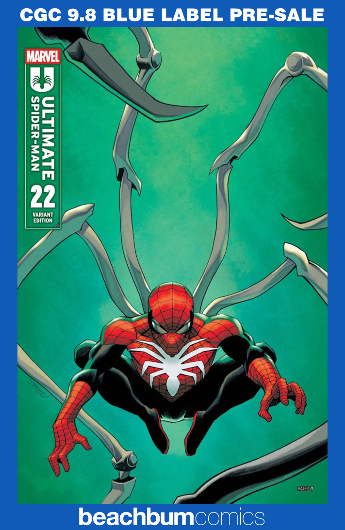 Ultimate Spider-Man #22 Shalvey Spoiler Variant CGC 9.8