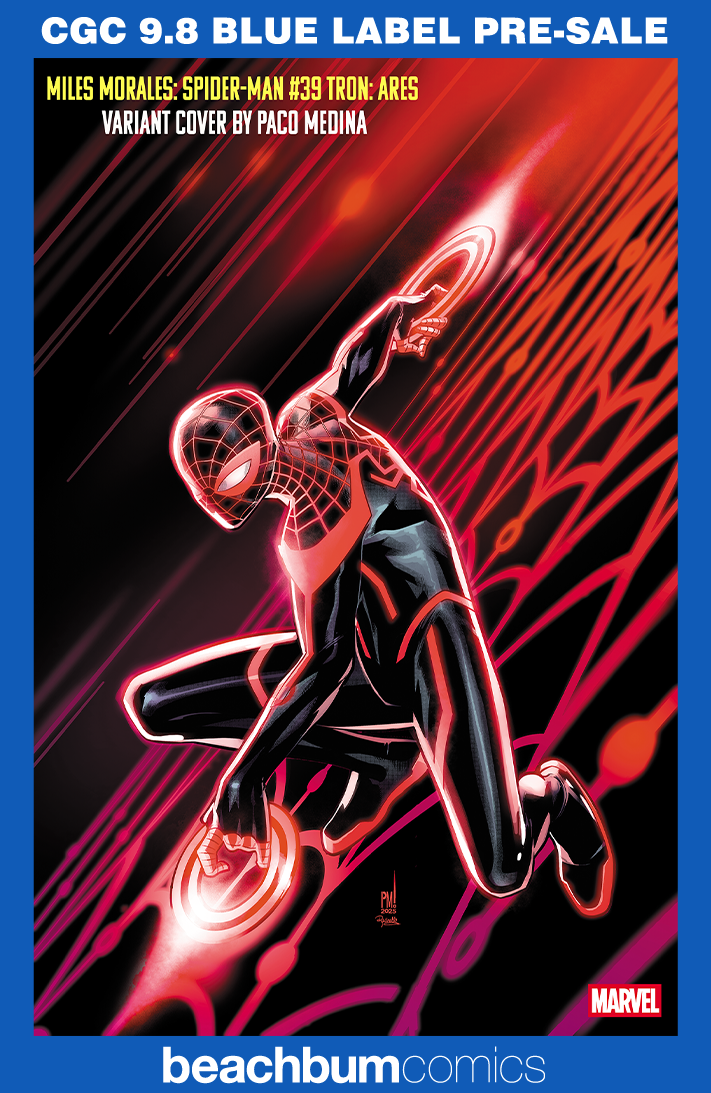 Miles Morales: Spider-Man #39 Medina Tron: Ares Variant CGC 9.8