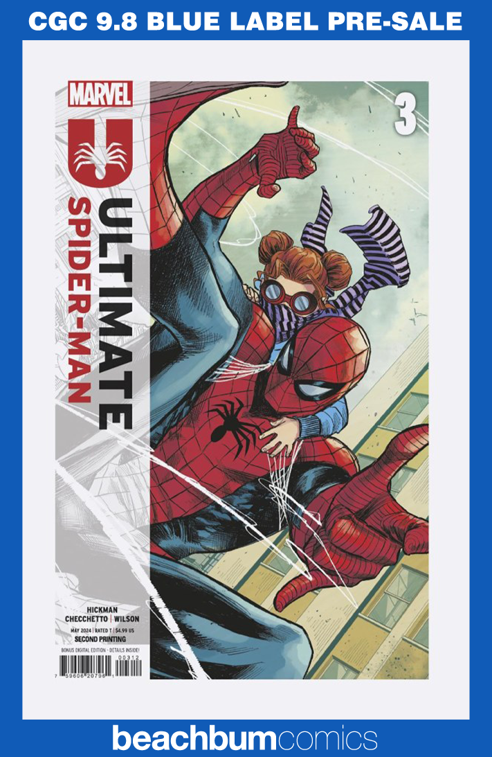 Ultimate Spider-Man #3 Second Printing CGC 9.8