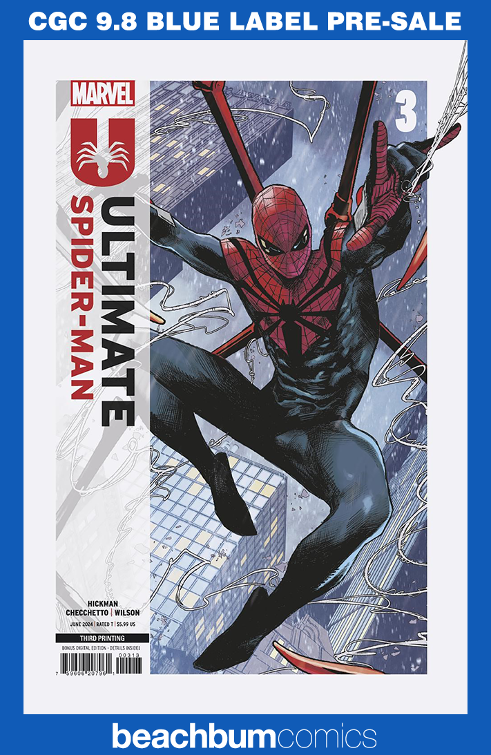 Ultimate Spider-Man #3 Third Printing CGC 9.8