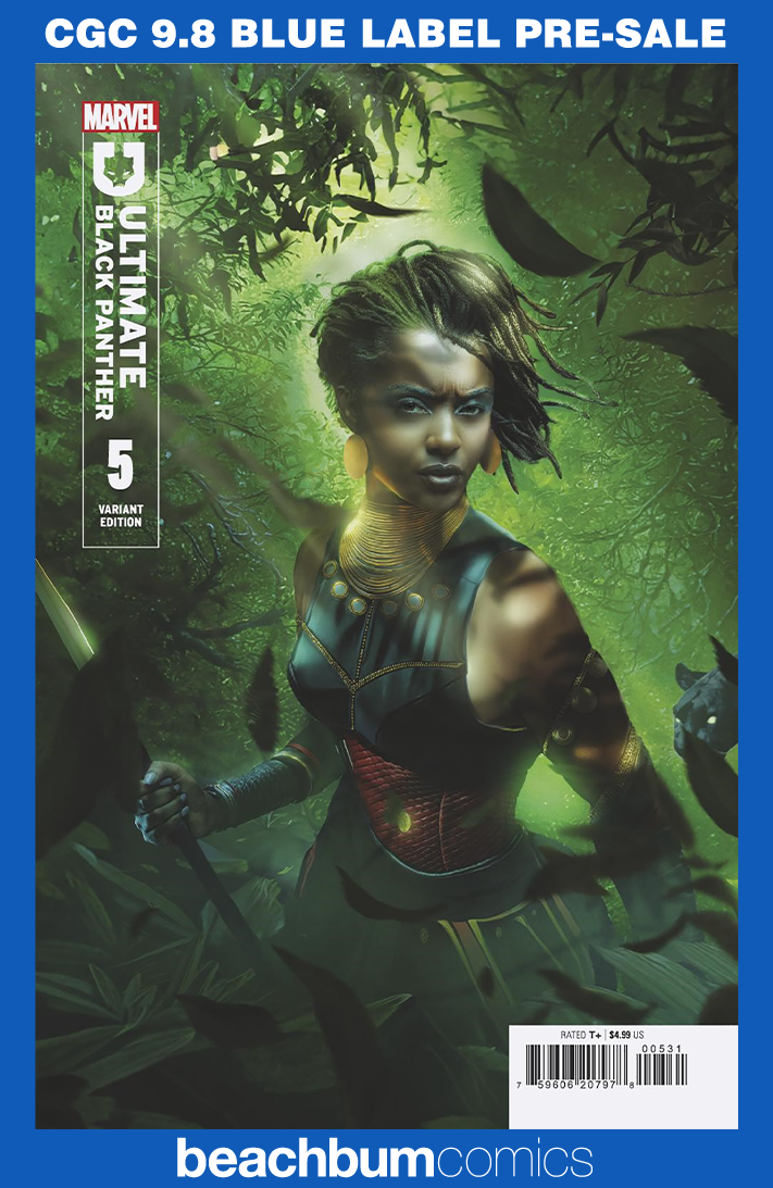 Ultimate Black Panther #5 BossLogic Variant CGC 9.8