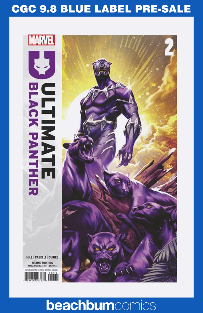 Ultimate Black Panther #2 Second Printing CGC 9.8
