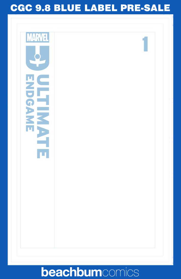 Ultimate Endgame #1 Blank Sketch Variant CGC 9.8