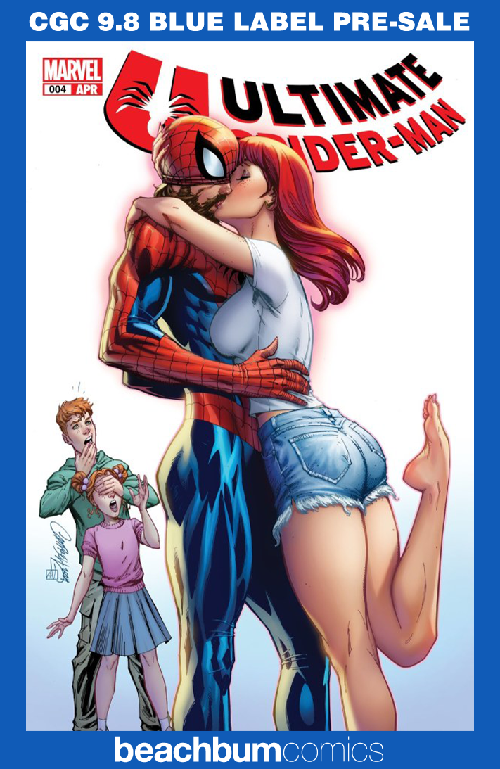 Ultimate Spider-Man #4 J. Scott Campbell Exclusive B CGC 9.8