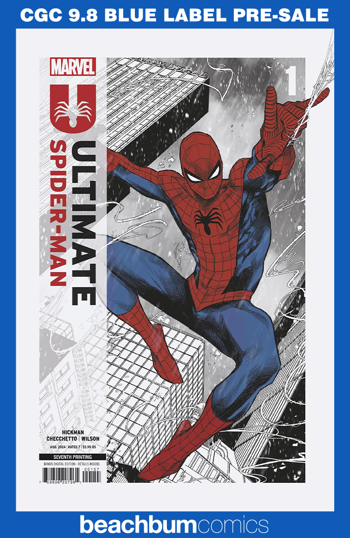 Ultimate Spider-Man #1 Seventh Printing CGC 9.8 Ultimate Spider-Man #1 Seventh Printing CGC 9.8
