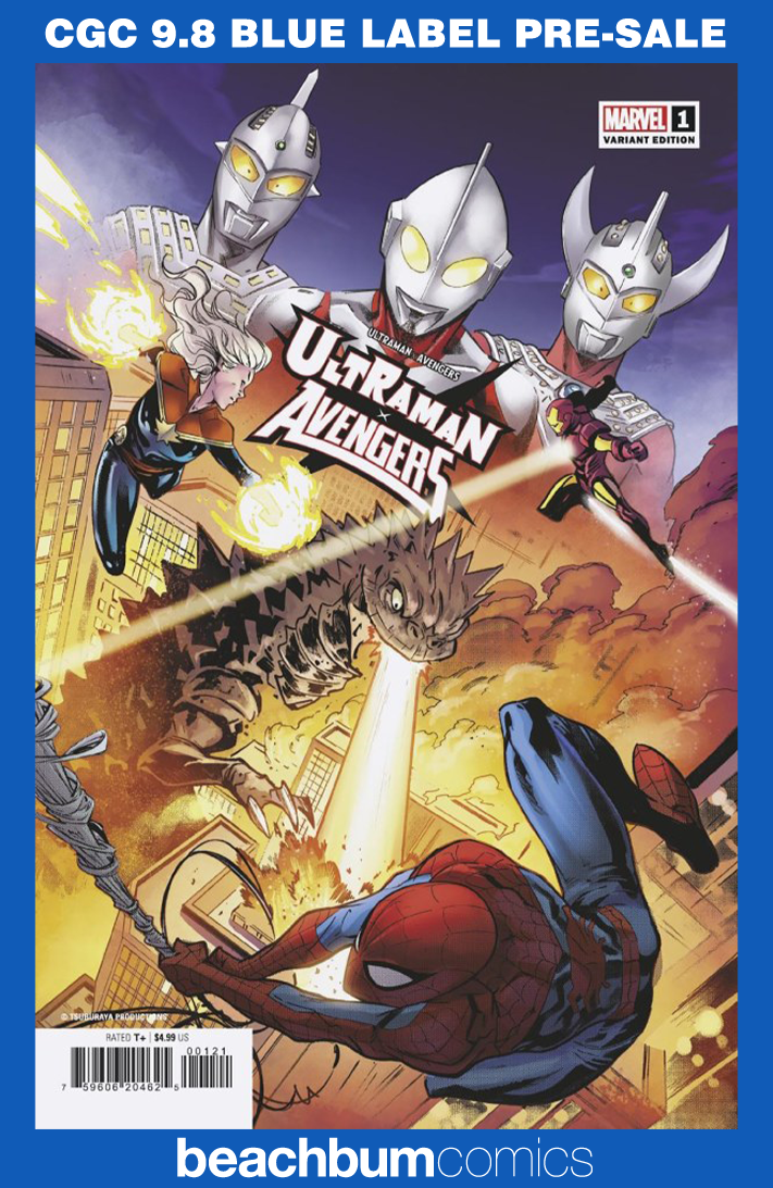 Ultraman X Avengers #1 Manna Variant CGC 9.8