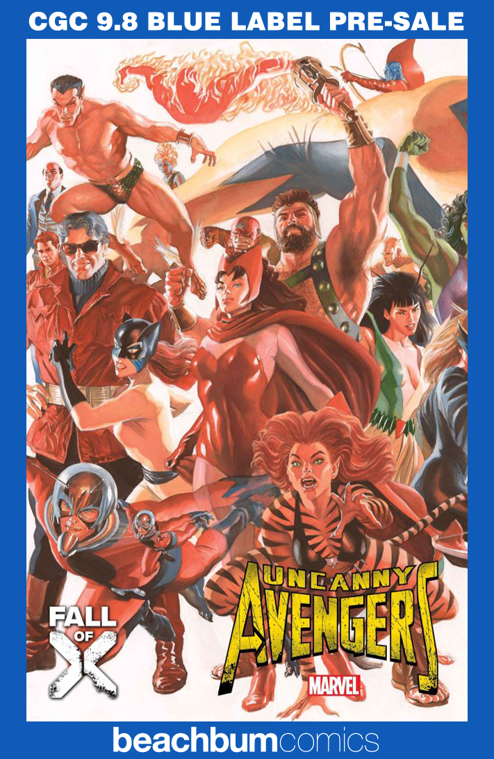 Uncanny Avengers #1 Ross Connecting Variant CGC 9.8