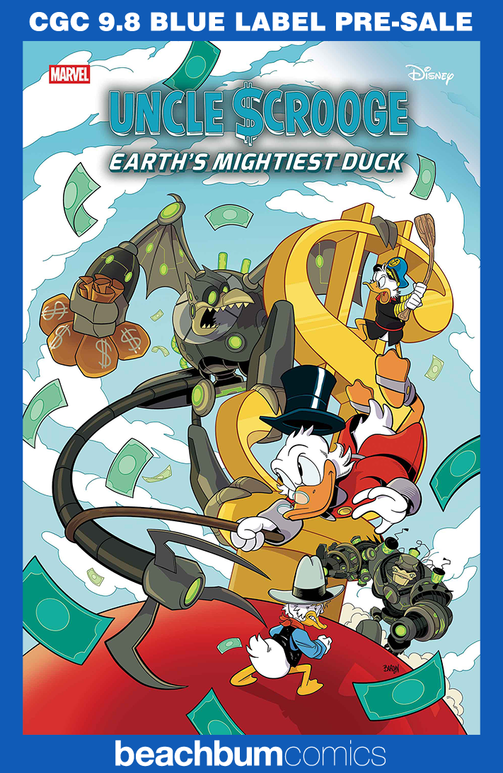 Uncle Scrooge: Earth's Mightiest Duck #3 Bardin 1:25 Retailer Incentive Variant CGC 9.8