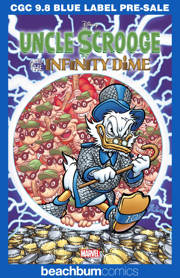 Uncle Scrooge and the Infinity Dime #1 McNiven Foil Variant CGC 9.8