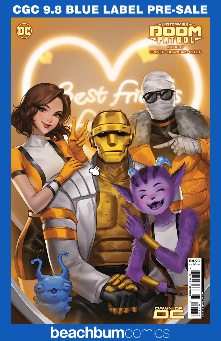 Unstoppable Doom Patrol #7 Li Variant CGC 9.8