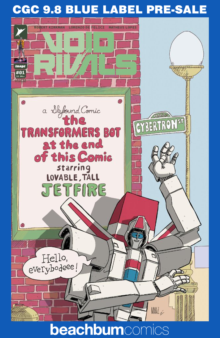 Void Rivals #1 Second Printing Marz Jr Variant CGC 9.8