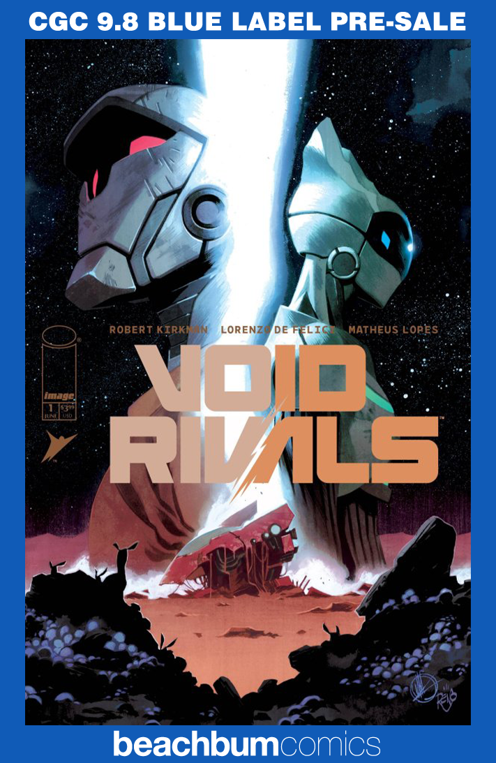 Void Rivals #1 - Cover C - Scalera 1:10 Retailer Incentive Variant CGC 9.8