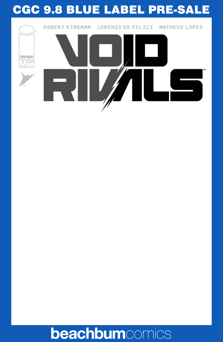 Void Rivals #1 Cover F (Blank Sketch Variant) - Comic Book