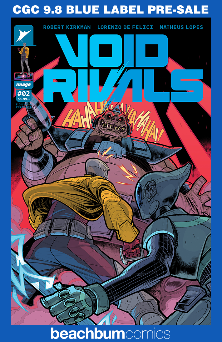 Void Rivals #2 Fourth Printing CGC 9.8
