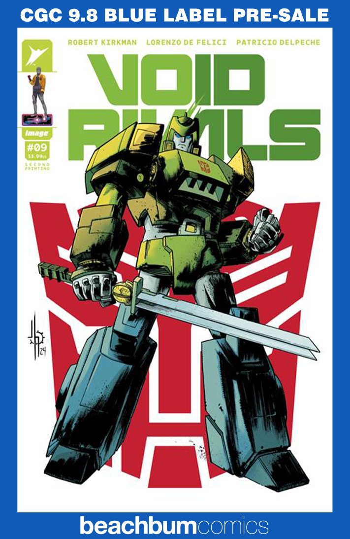 Void Rivals #9 Second Printing CGC 9.8