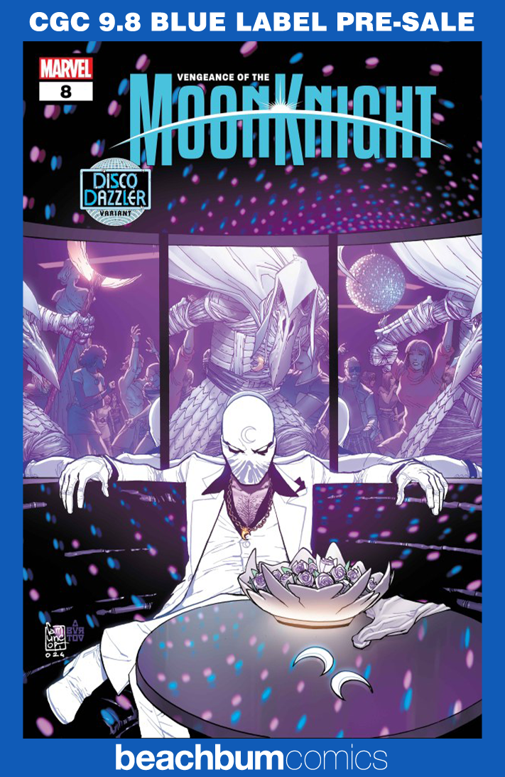 Vengeance of the Moon Knight #8 Camuncoli Disco Dazzler Variant CGC 9.8