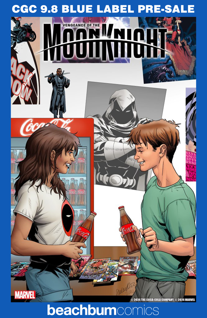 Vengeance of the Moon Knight #8 Marvel & Coca Cola Variant CGC 9.8