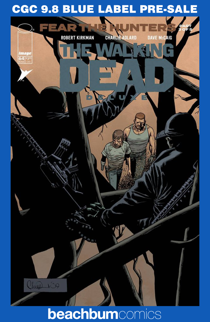 Walking Dead Deluxe #64 Variant CGC 9.8