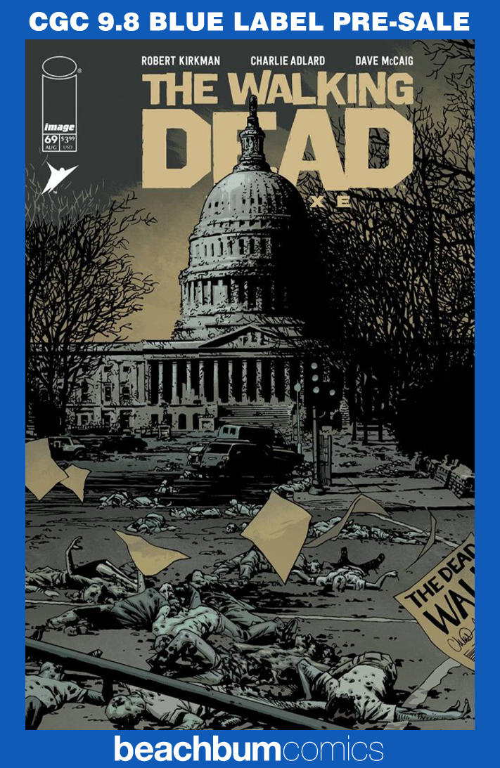 Walking Dead Deluxe #69 Variant CGC 9.8