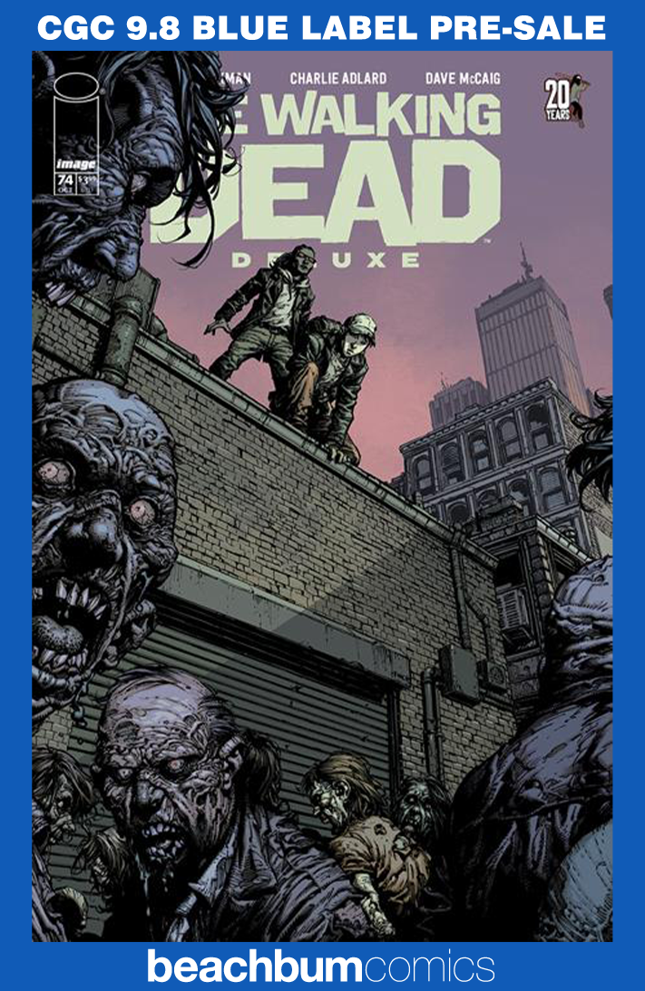 Walking Dead Deluxe #74 CGC 9.8