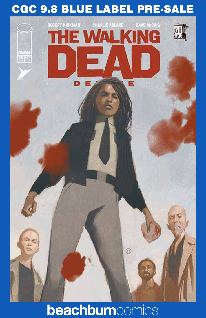 Walking Dead Deluxe #75 Tedesco Variant CGC 9.8