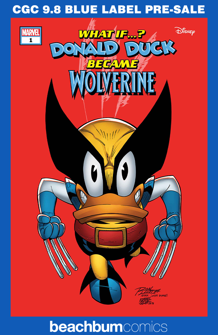 Marvel & Disney: What If...? Donald Duck Became Wolverine #1 Lim Variant CGC 9.8