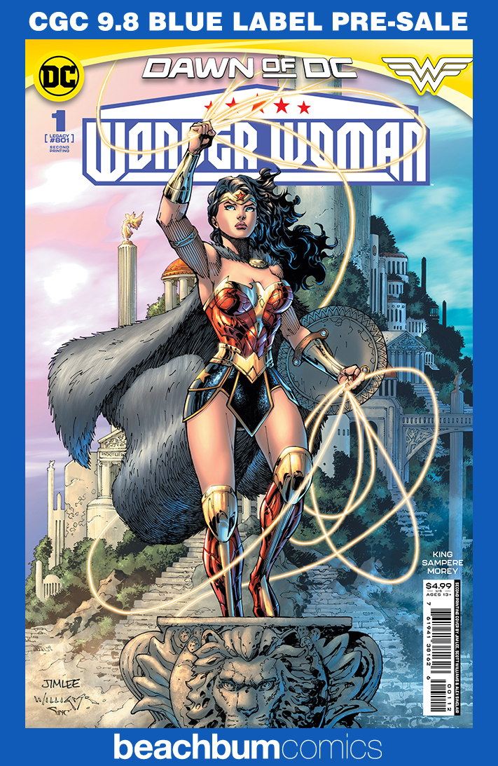 Wonder Woman #1 Second Printing CGC 9.8
