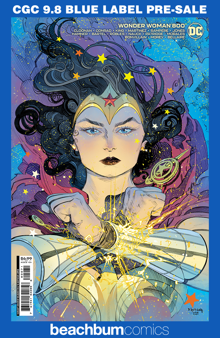 Wonder Woman #800 - Cover D - Evely Variant CGC 9.8 - First Trinity