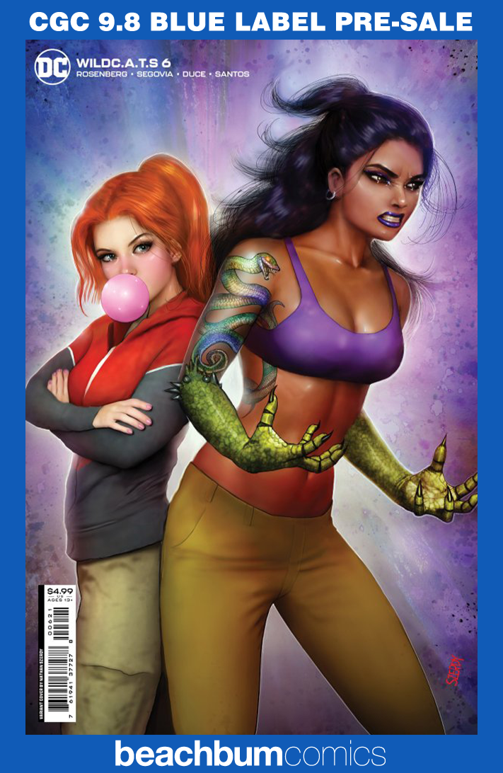 WildC.A.T.s #6 Szerdy Variant CGC 9.8 - Wildcats