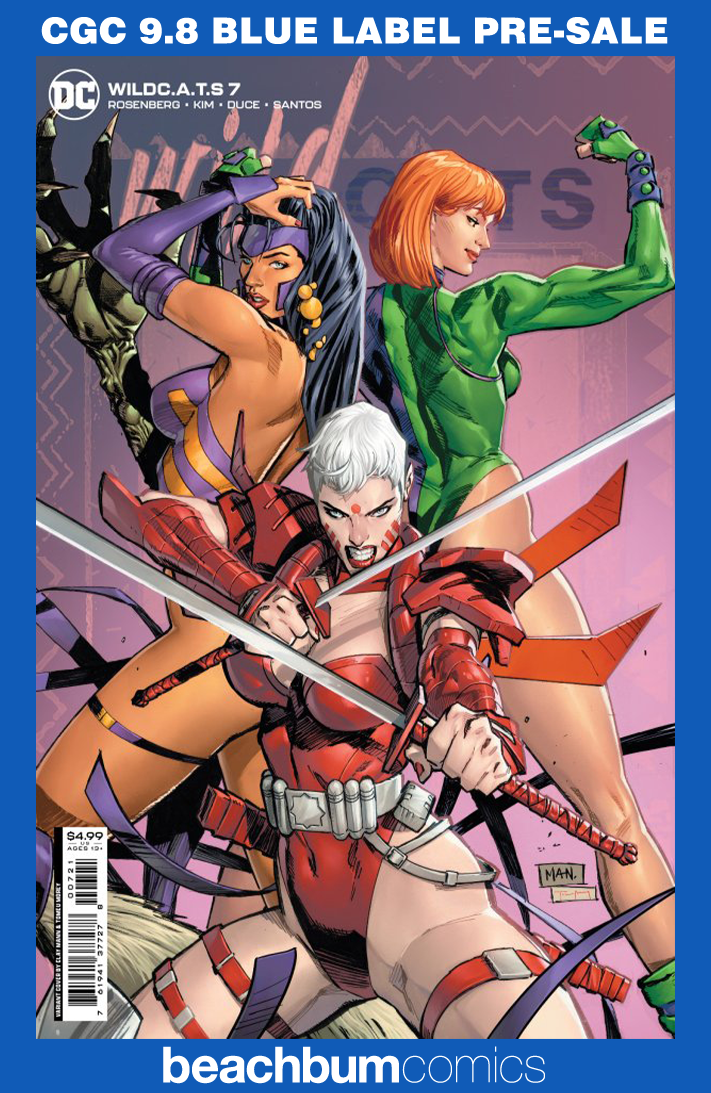 WildC.A.T.s #7 Mann Variant CGC 9.8 - Wildcats
