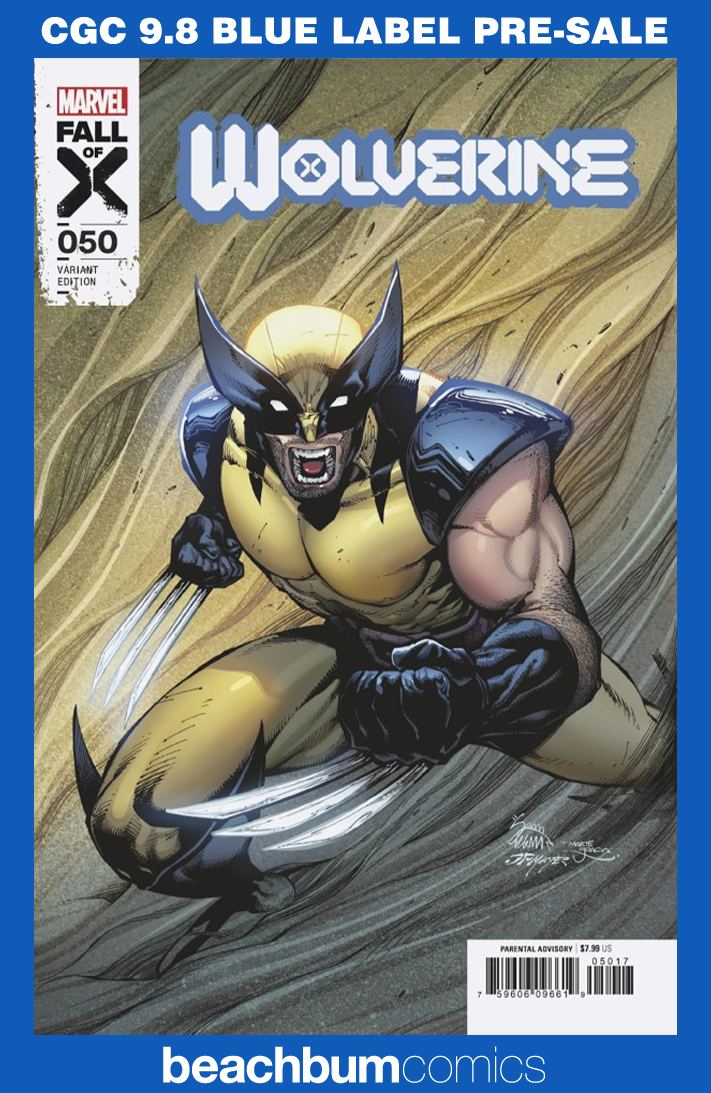 Wolverine #50 Stegman 1:50 Retailer Incentive Variant CGC 9.8
