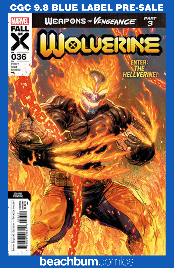 Wolverine #36 Second Printing CGC 9.8