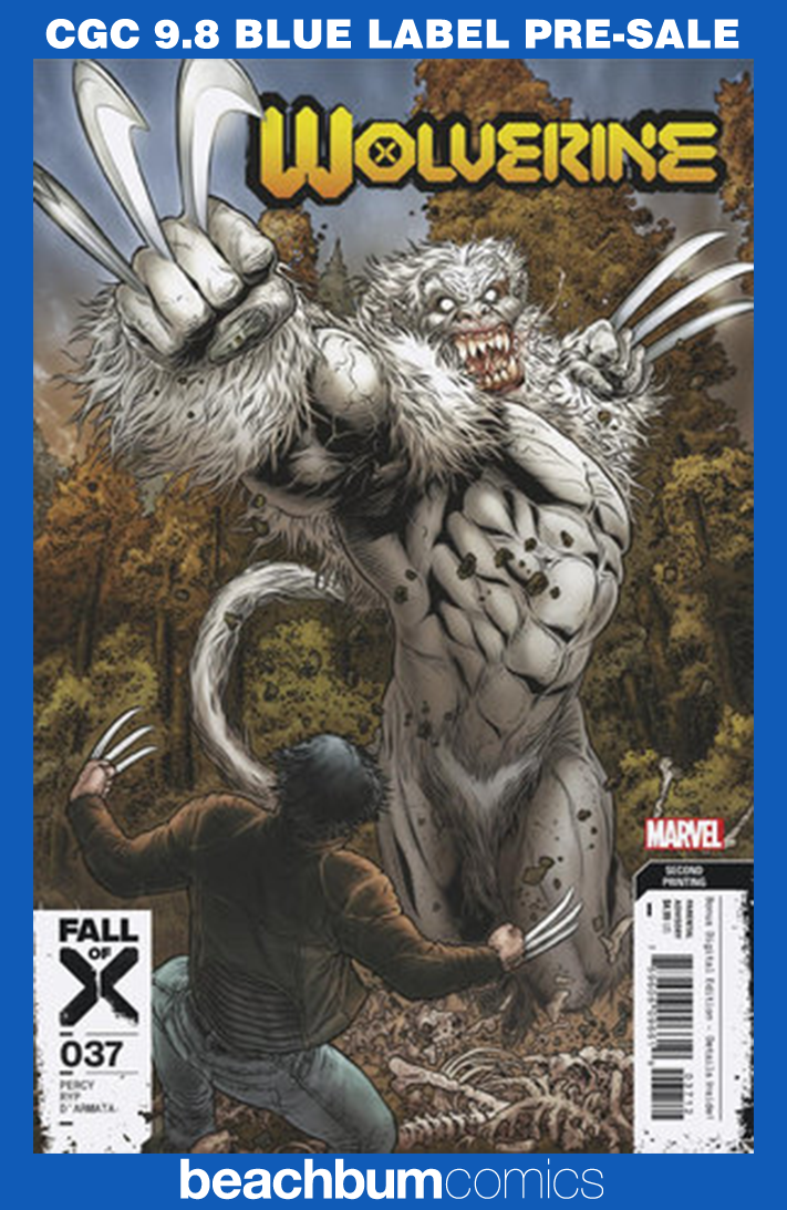 Wolverine #37 Second Printing CGC 9.8