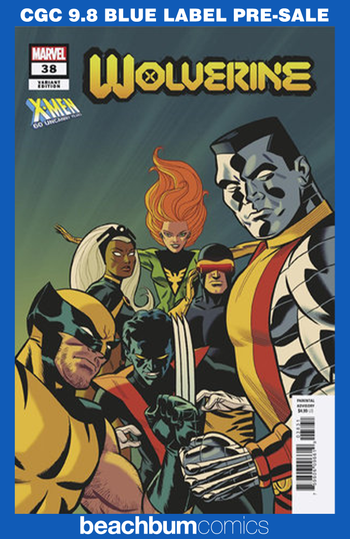 Wolverine #38 Cho Variant CGC 9.8