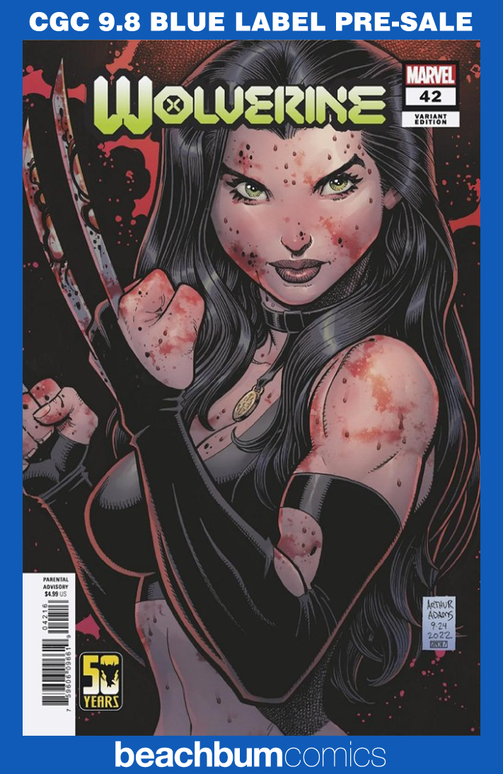 Wolverine #42 Adams 1:25 Retailer Incentive Variant CGC 9.8