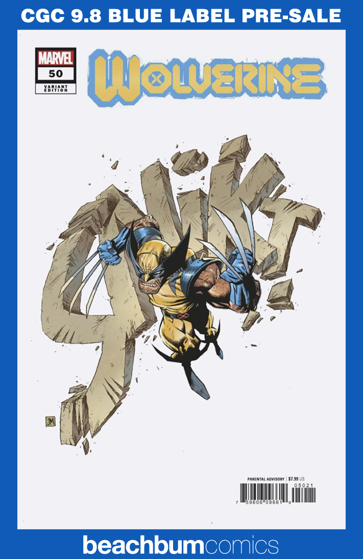 Wolverine #50 Mason SNIKT Variant CGC 9.8