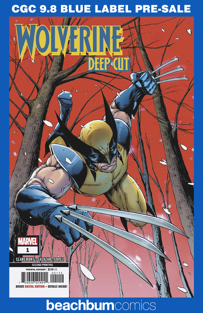Wolverine: Deep Cut #1 Second Printing CGC 9.8