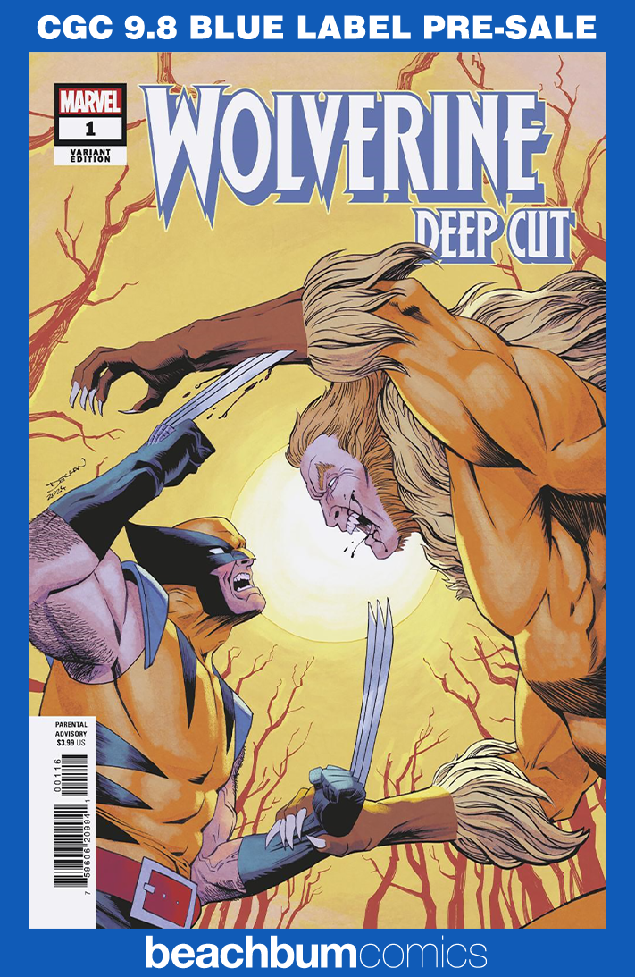 Wolverine: Deep Cut #1 Shalvey 1:25 Retailer Incentive Variant CGC 9.8