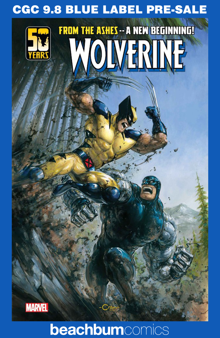 Wolverine #1 Crain Variant CGC 9.8