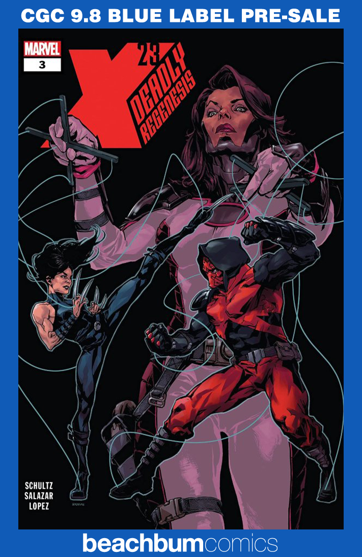 X-23: Deadly Regenesis #3 CGC 9.8