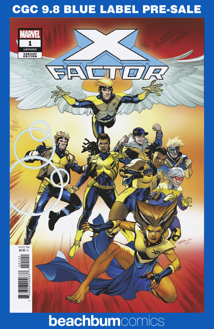 X-Factor #1 Luppachino Variant CGC 9.8