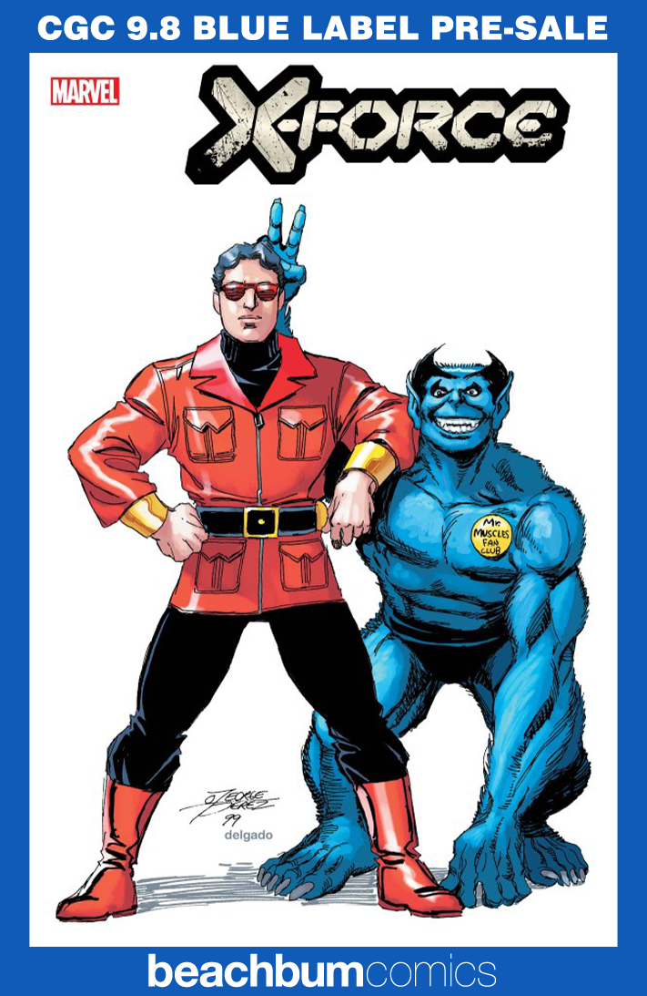 X-Force #50 Perez 1:25 Retailer Incentive Variant CGC 9.8