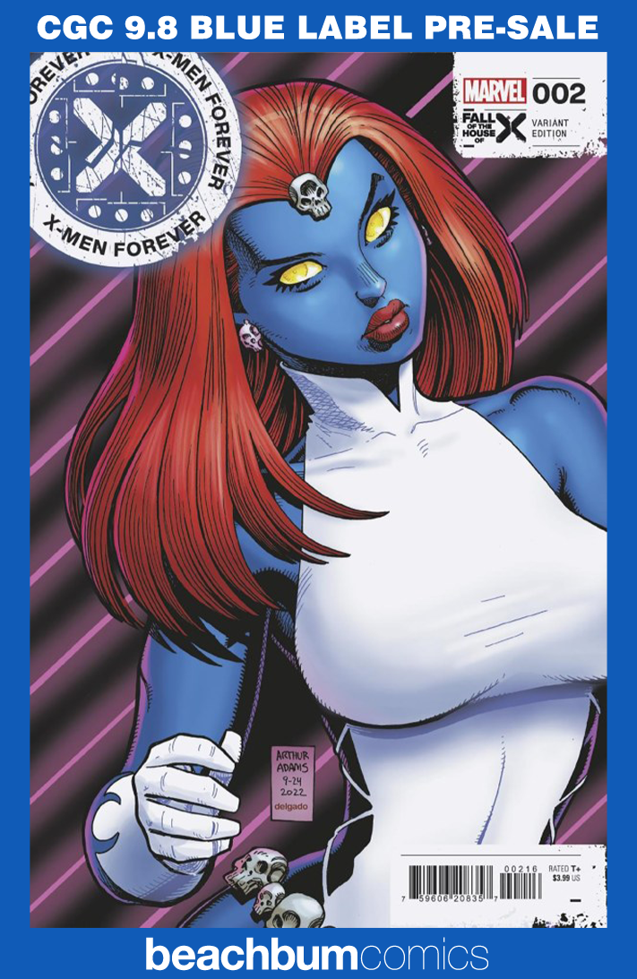 X-Men Forever #2 Adams 1:25 Retailer Incentive Variant CGC 9.8