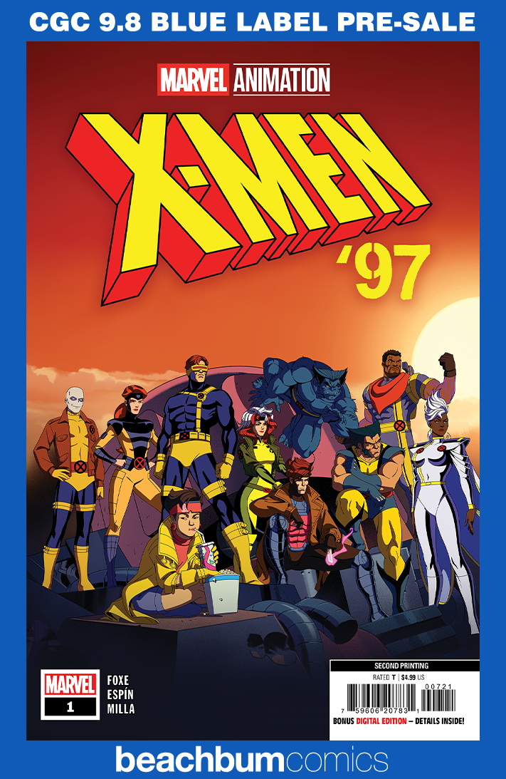 X-Men '97 #1 Second Printing CGC 9.8