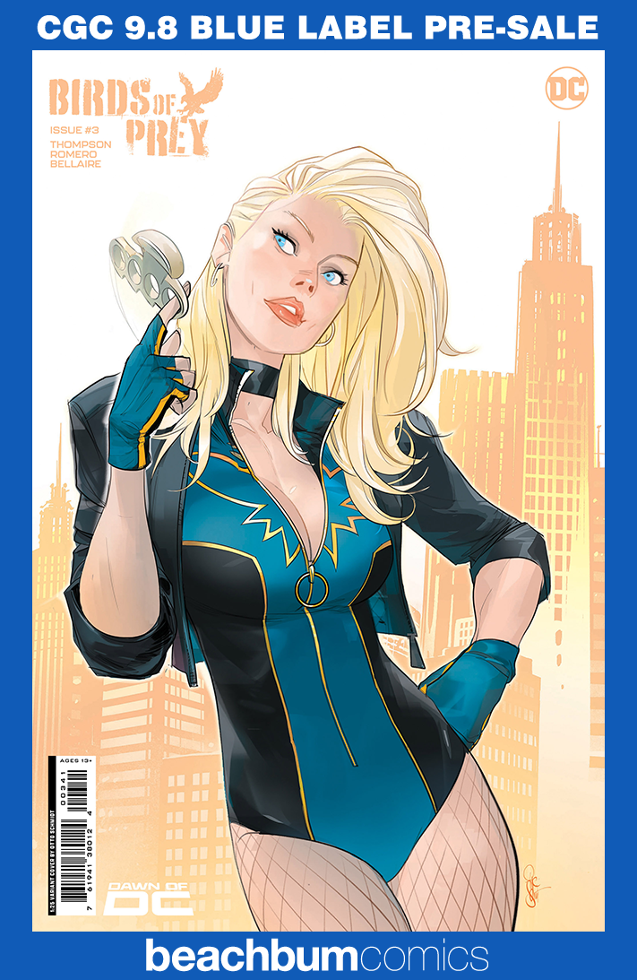 Birds of Prey #3 Schmidt 1:25 Retailer Incentive Variant CGC 9.8