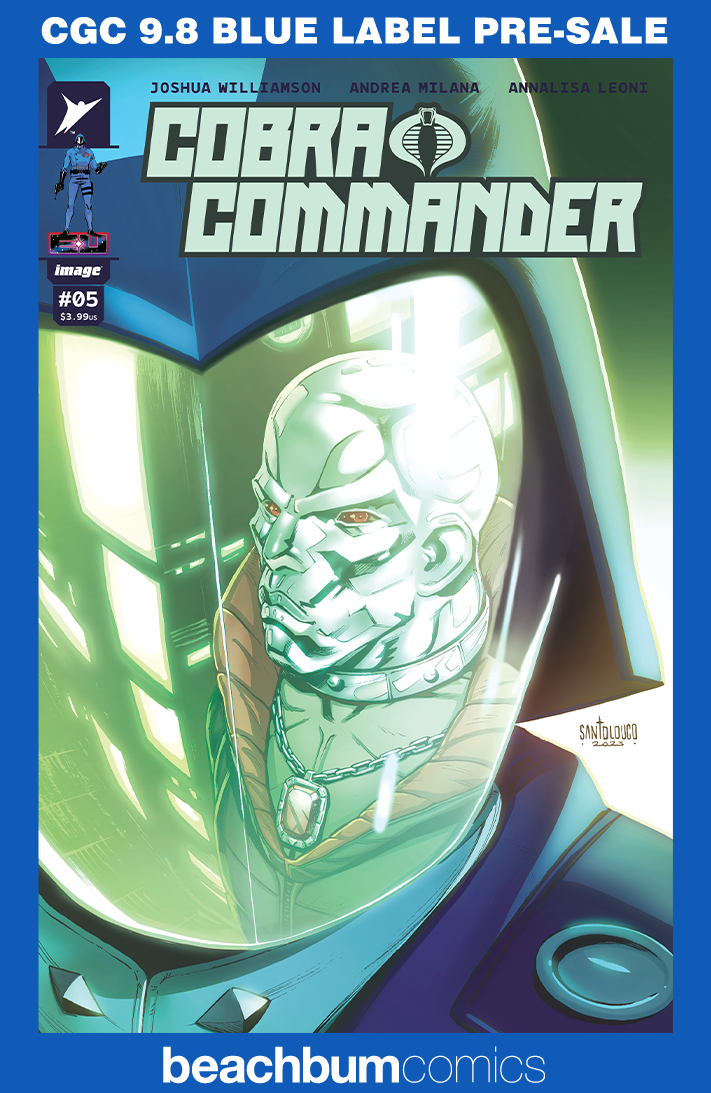Cobra Commander #5 - Cover B - Santalouco Variant CGC 9.8