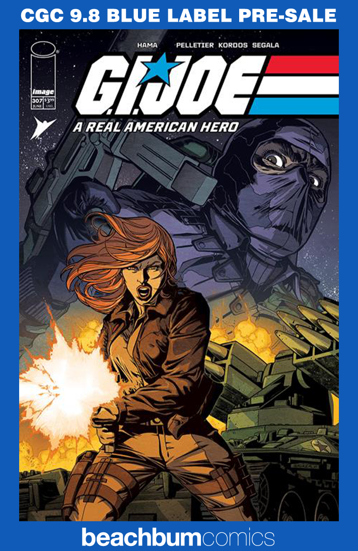 G.I. Joe: A Real American Hero #307 Walker 1:10 Retailer Incentive Variant CGC 9.8