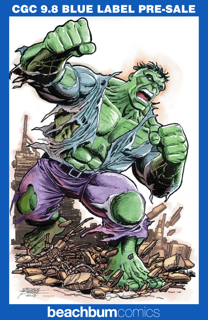 The Incredible Hulk #1 Perez 1:00 Virgin Retailer Incentive Variant CGC 9.8