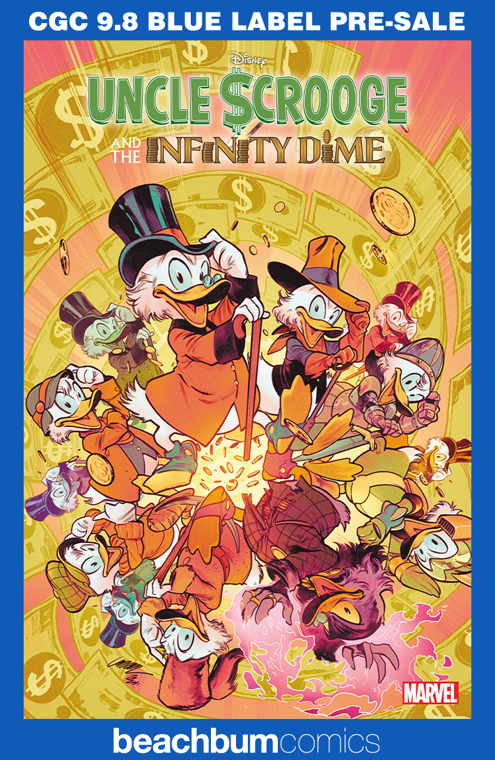 Uncle Scrooge and the Infinity Dime #1 Larraz 1:100 Retailer Incentive Variant CGC 9.8