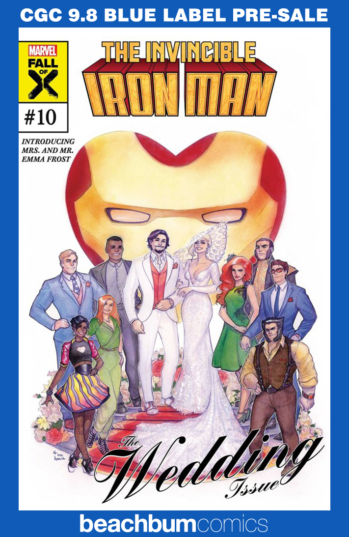 Invincible Iron Man #10 Hetrick Variant CGC 9.8